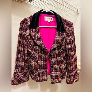 Nanette Lepore tweed blazer